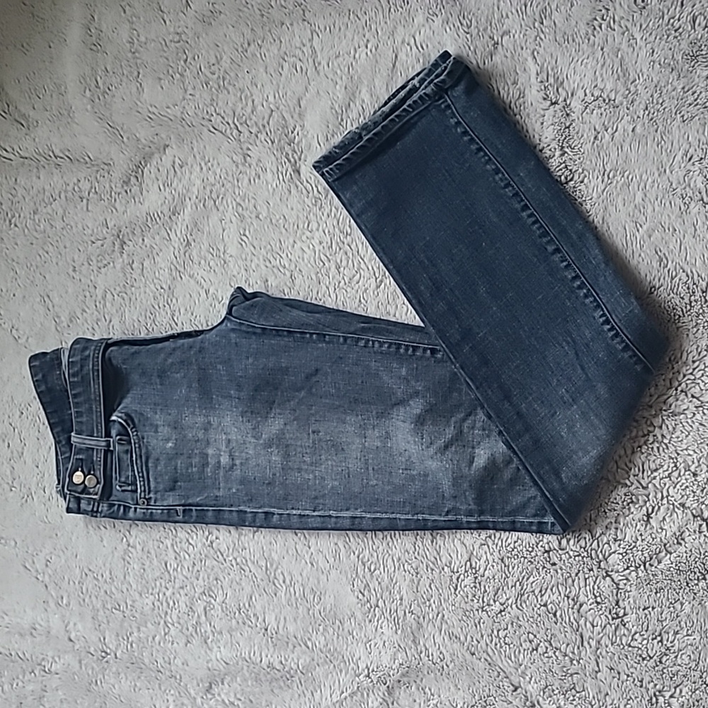 Citizens of Humanity Women's Jeans Straight Leg Size 29 Blue w/ Belt Wrap BOGO - Picture 7 of 15